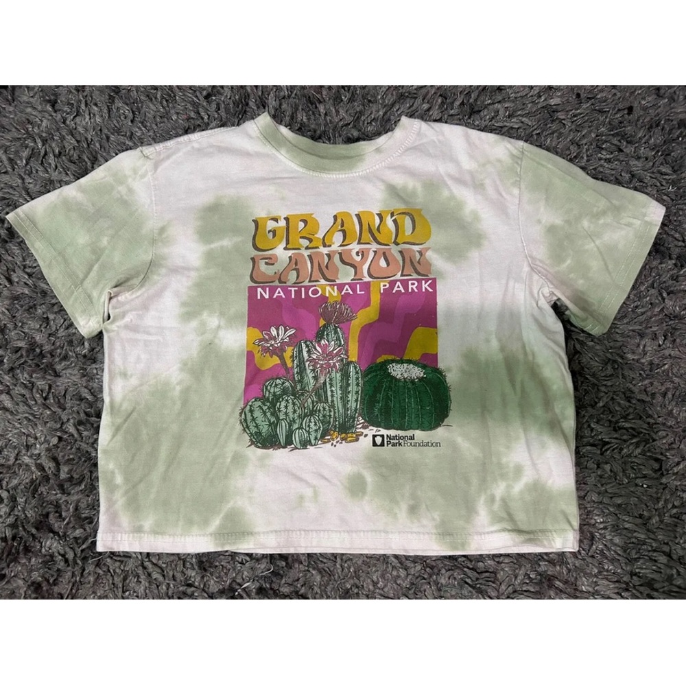 National Park Grand Canyon Crop tee size XS